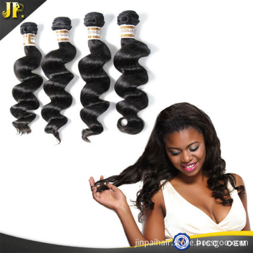 Virgin Peruvian Loose Wave 100% Human Hair Weaving 7A Unprocessed Virgin Hair